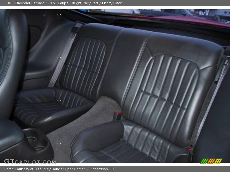 Bright Rally Red / Ebony Black 2002 Chevrolet Camaro Z28 SS Coupe