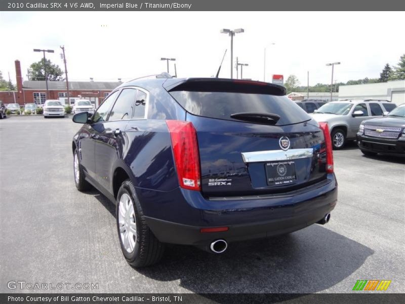 Imperial Blue / Titanium/Ebony 2010 Cadillac SRX 4 V6 AWD