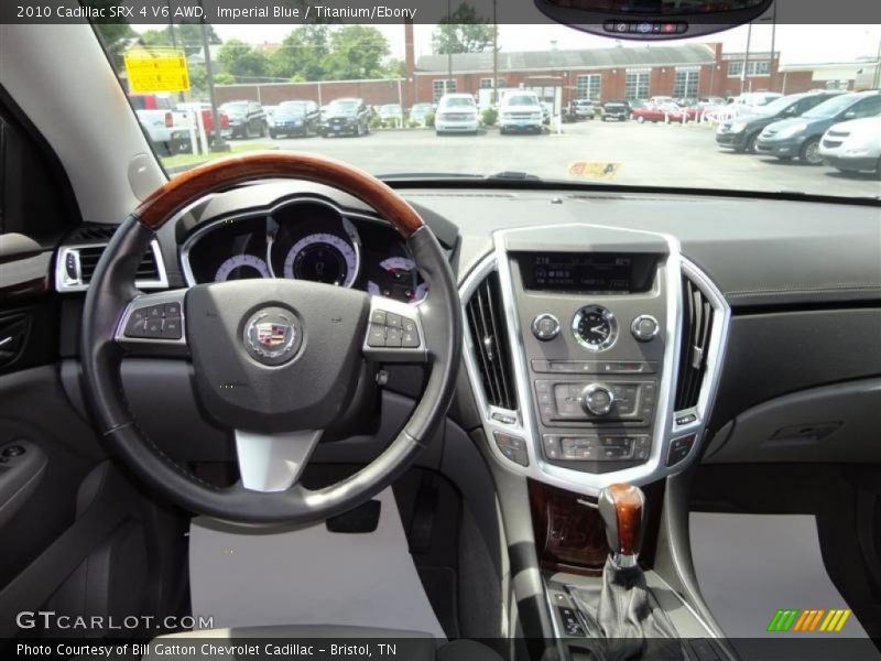 Imperial Blue / Titanium/Ebony 2010 Cadillac SRX 4 V6 AWD