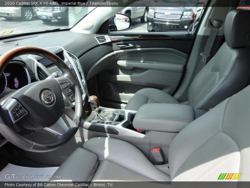 Imperial Blue / Titanium/Ebony 2010 Cadillac SRX 4 V6 AWD
