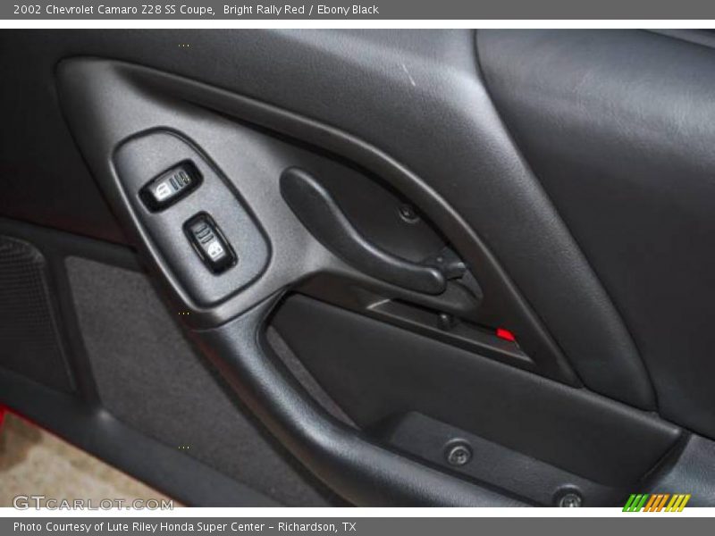 Bright Rally Red / Ebony Black 2002 Chevrolet Camaro Z28 SS Coupe