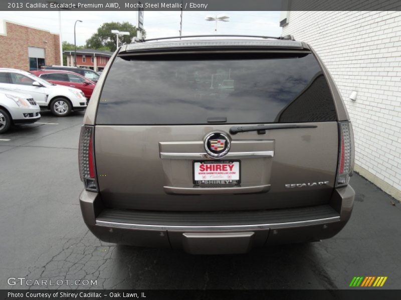 Mocha Steel Metallic / Ebony 2013 Cadillac Escalade Premium AWD