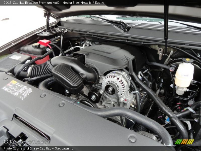  2013 Escalade Premium AWD Engine - 6.2 Liter Flex-Fuel OHV 16-Valve VVT Vortec V8