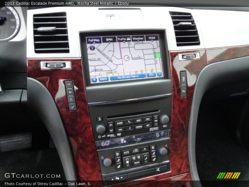 Controls of 2013 Escalade Premium AWD