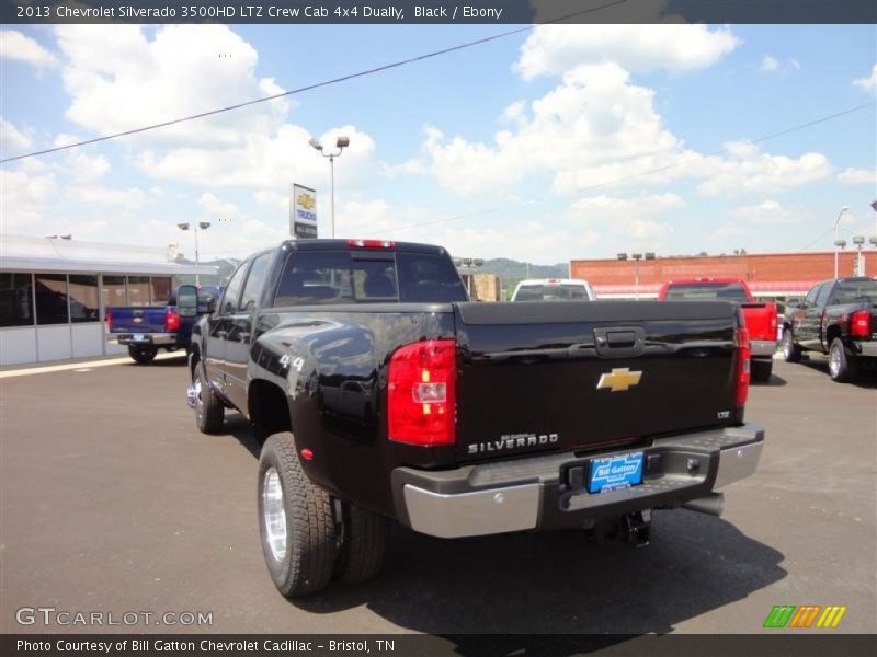 Black / Ebony 2013 Chevrolet Silverado 3500HD LTZ Crew Cab 4x4 Dually