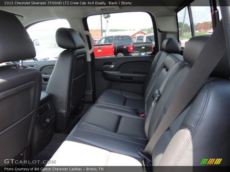 Black / Ebony 2013 Chevrolet Silverado 3500HD LTZ Crew Cab 4x4 Dually