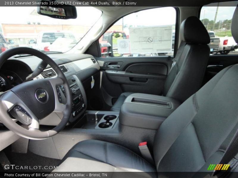 Black / Ebony 2013 Chevrolet Silverado 3500HD LTZ Crew Cab 4x4 Dually