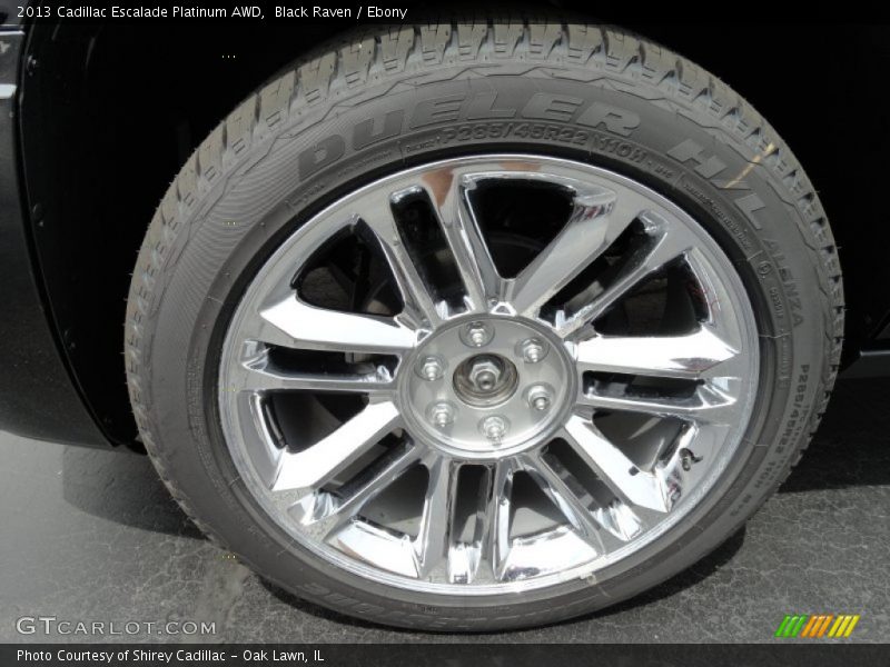  2013 Escalade Platinum AWD Wheel