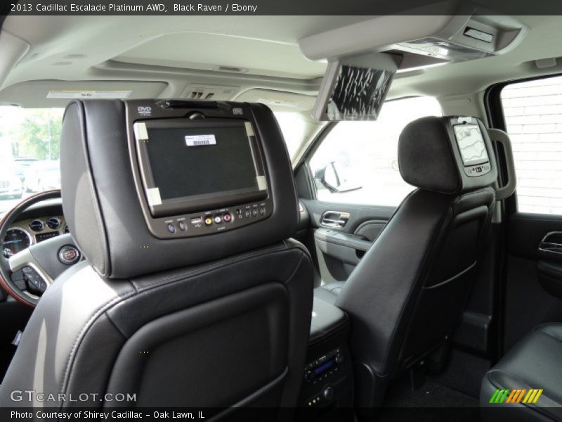  2013 Escalade Platinum AWD Ebony Interior