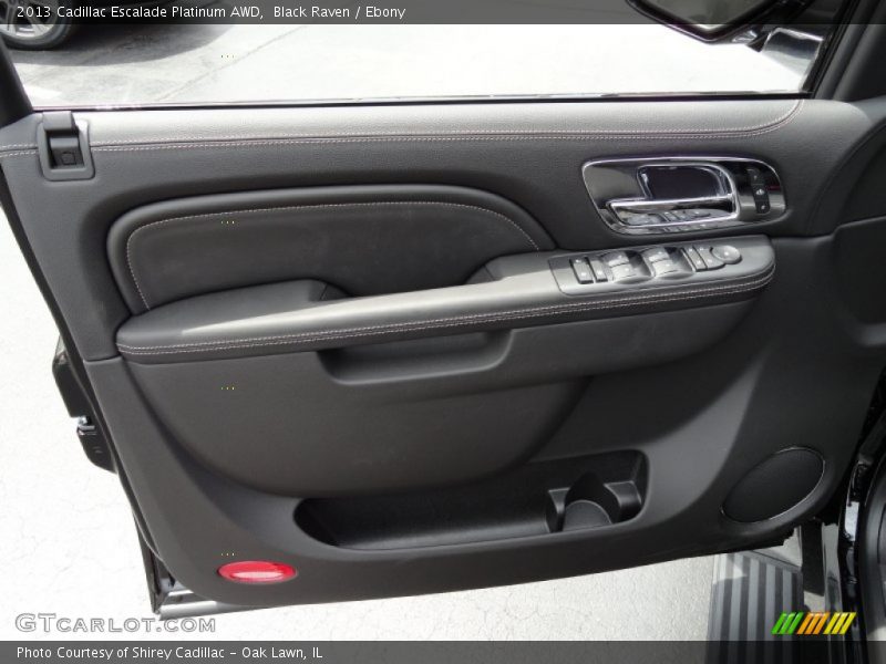 Door Panel of 2013 Escalade Platinum AWD