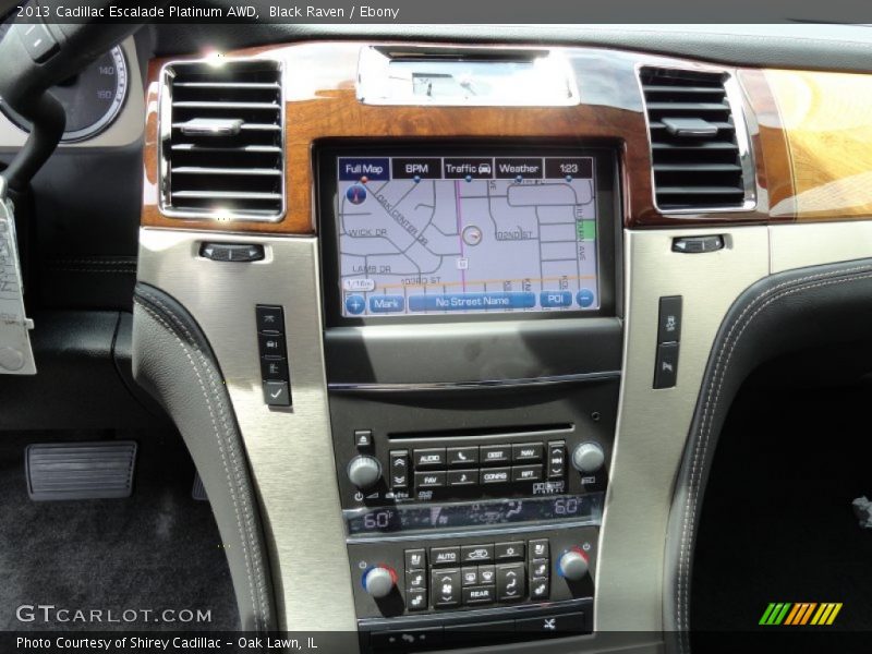 Navigation of 2013 Escalade Platinum AWD