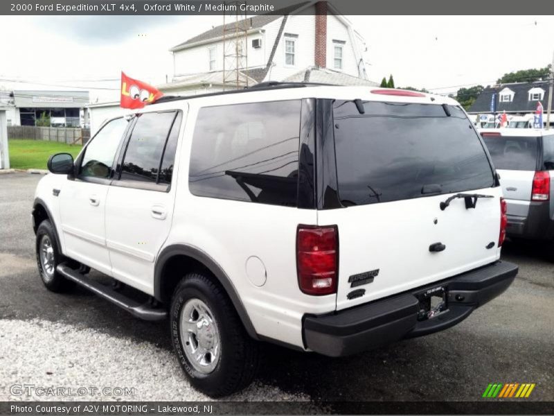 Oxford White / Medium Graphite 2000 Ford Expedition XLT 4x4