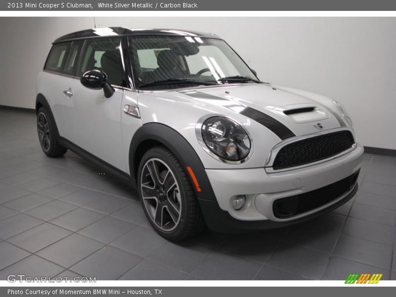 White Silver Metallic / Carbon Black 2013 Mini Cooper S Clubman