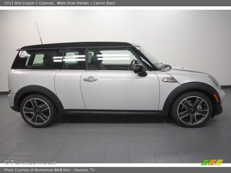 White Silver Metallic / Carbon Black 2013 Mini Cooper S Clubman