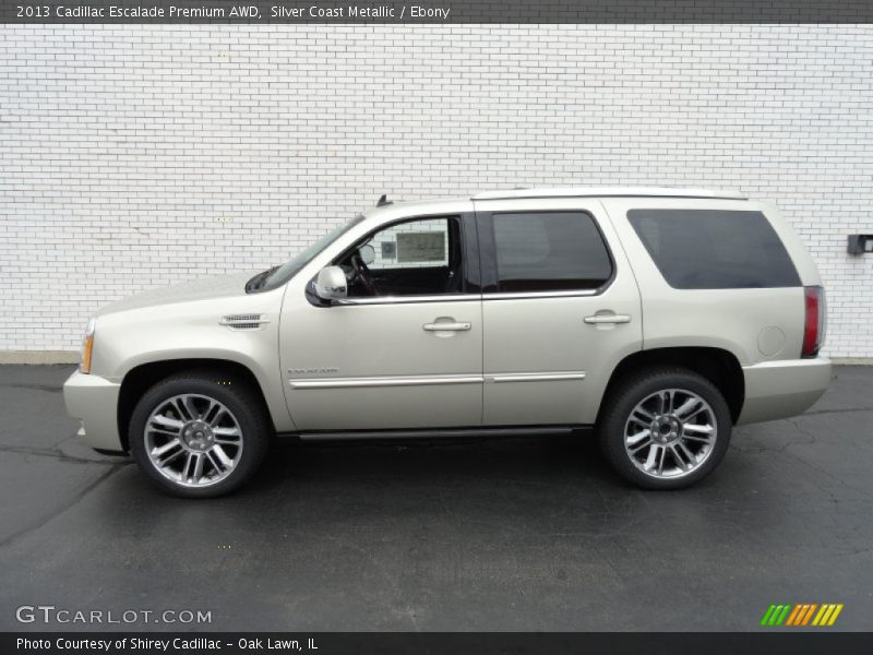  2013 Escalade Premium AWD Silver Coast Metallic