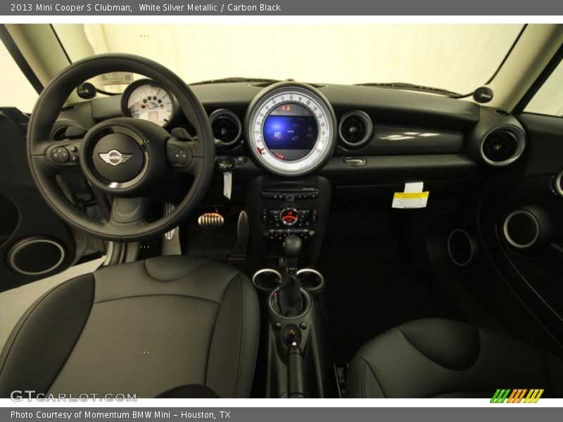 White Silver Metallic / Carbon Black 2013 Mini Cooper S Clubman