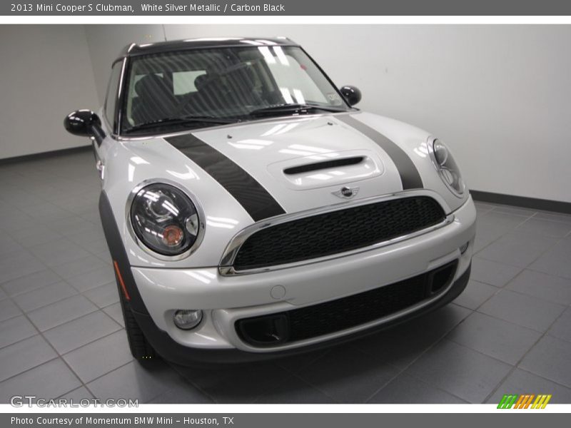 White Silver Metallic / Carbon Black 2013 Mini Cooper S Clubman