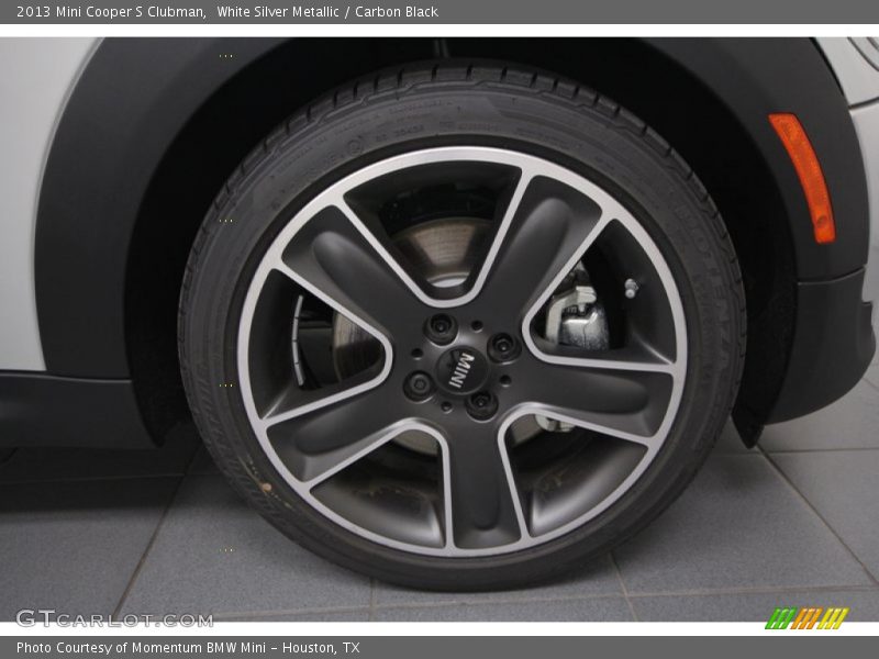 White Silver Metallic / Carbon Black 2013 Mini Cooper S Clubman