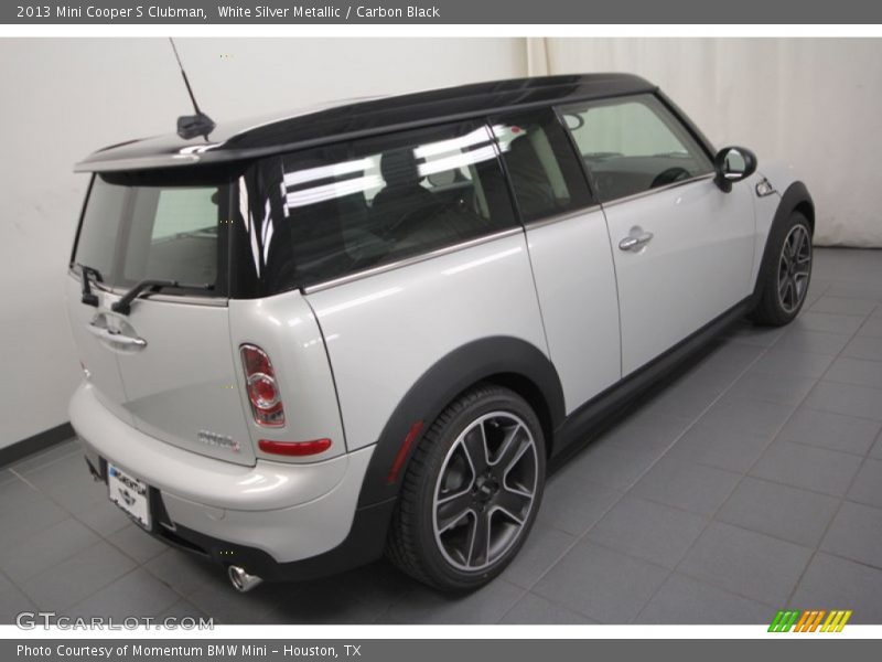 White Silver Metallic / Carbon Black 2013 Mini Cooper S Clubman