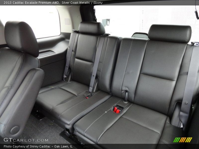Rear Seat of 2013 Escalade Premium AWD
