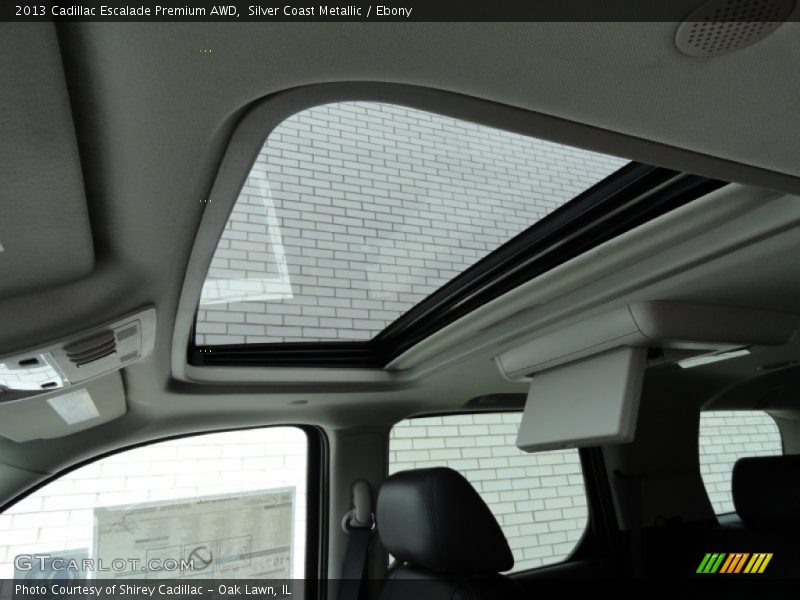 Sunroof of 2013 Escalade Premium AWD
