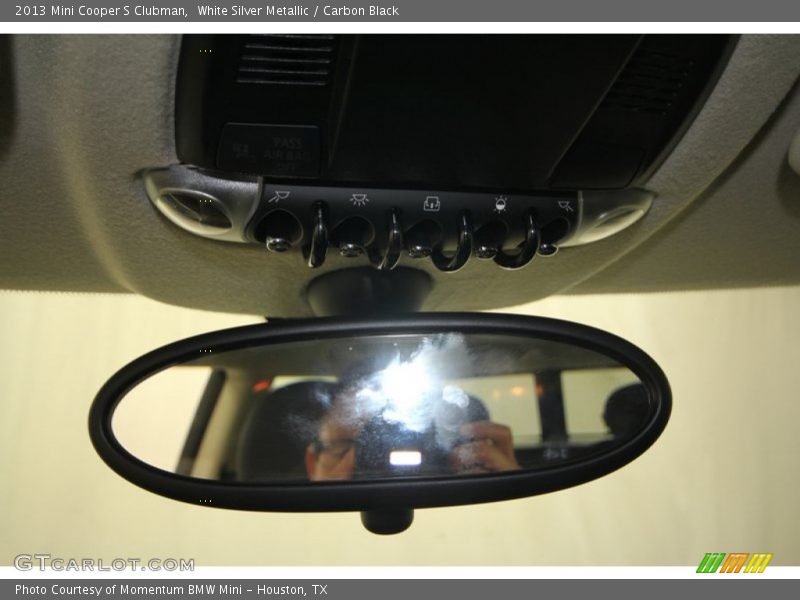 White Silver Metallic / Carbon Black 2013 Mini Cooper S Clubman