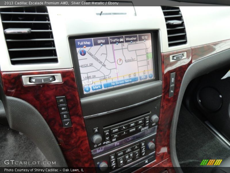Controls of 2013 Escalade Premium AWD