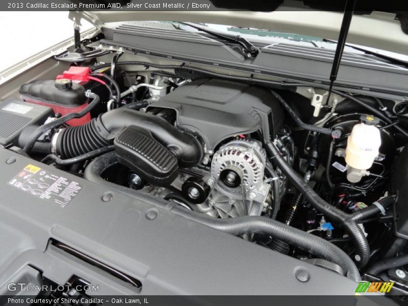  2013 Escalade Premium AWD Engine - 6.2 Liter Flex-Fuel OHV 16-Valve VVT Vortec V8