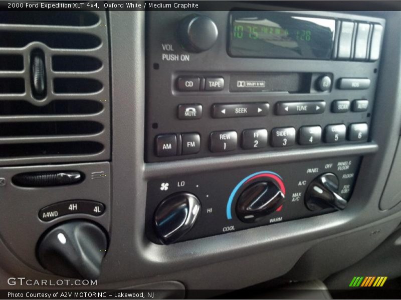 Oxford White / Medium Graphite 2000 Ford Expedition XLT 4x4