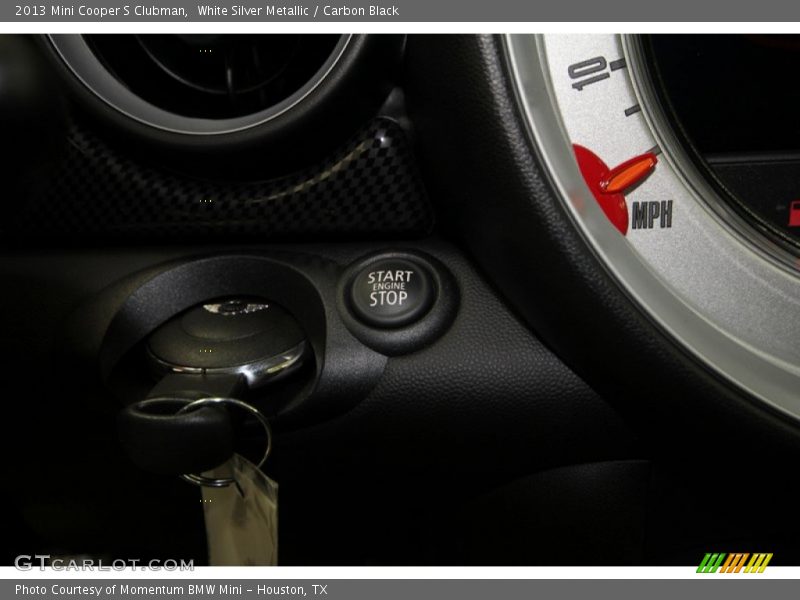 White Silver Metallic / Carbon Black 2013 Mini Cooper S Clubman