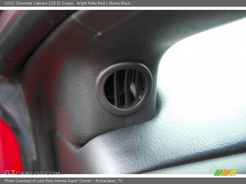 Bright Rally Red / Ebony Black 2002 Chevrolet Camaro Z28 SS Coupe