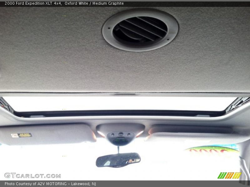 Oxford White / Medium Graphite 2000 Ford Expedition XLT 4x4