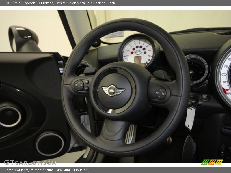 White Silver Metallic / Carbon Black 2013 Mini Cooper S Clubman