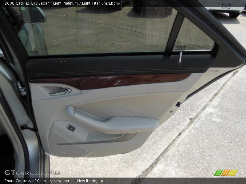 Light Platinum / Light Titanium/Ebony 2008 Cadillac CTS Sedan