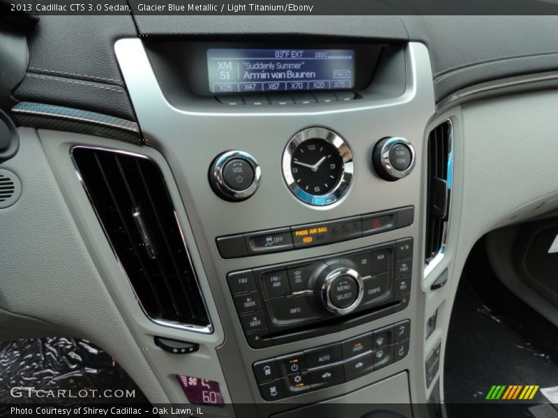 Controls of 2013 CTS 3.0 Sedan