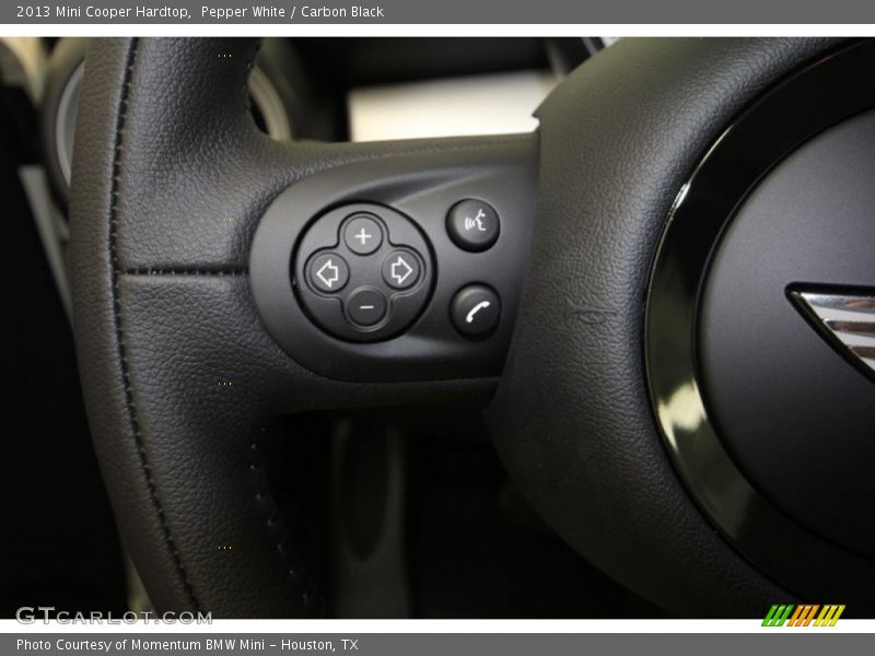 Pepper White / Carbon Black 2013 Mini Cooper Hardtop