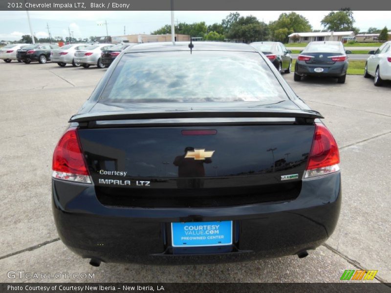 Black / Ebony 2012 Chevrolet Impala LTZ