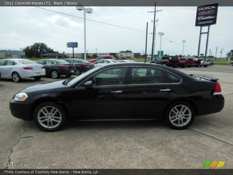 Black / Ebony 2012 Chevrolet Impala LTZ