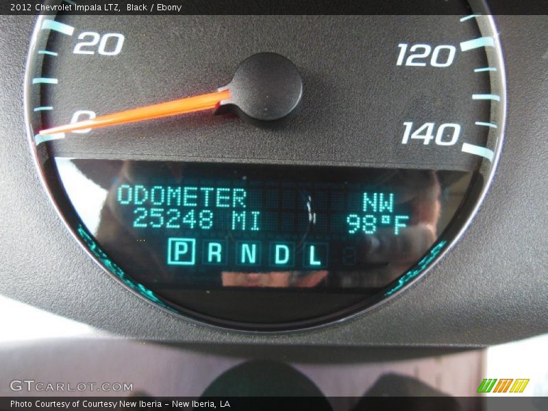 Black / Ebony 2012 Chevrolet Impala LTZ