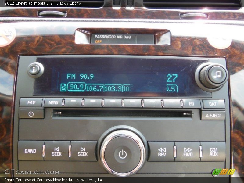Black / Ebony 2012 Chevrolet Impala LTZ