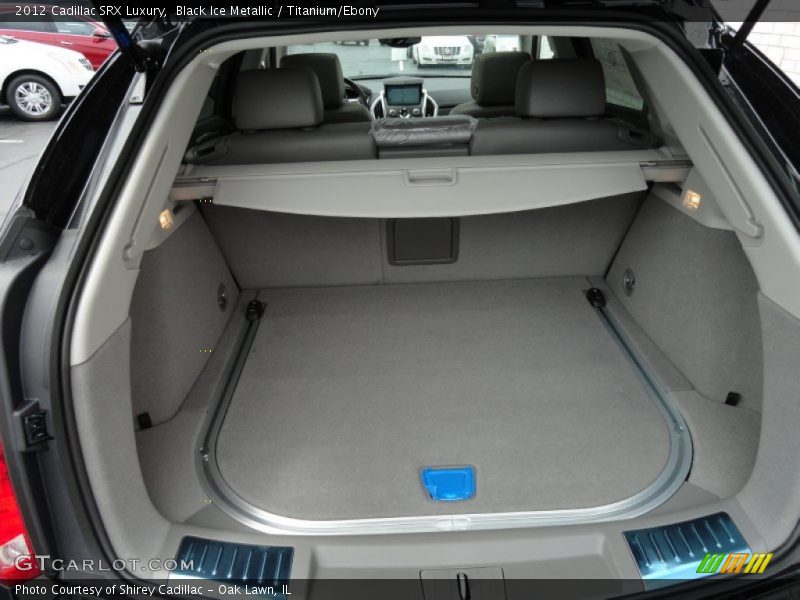 Black Ice Metallic / Titanium/Ebony 2012 Cadillac SRX Luxury