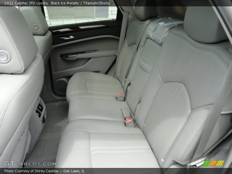 Black Ice Metallic / Titanium/Ebony 2012 Cadillac SRX Luxury