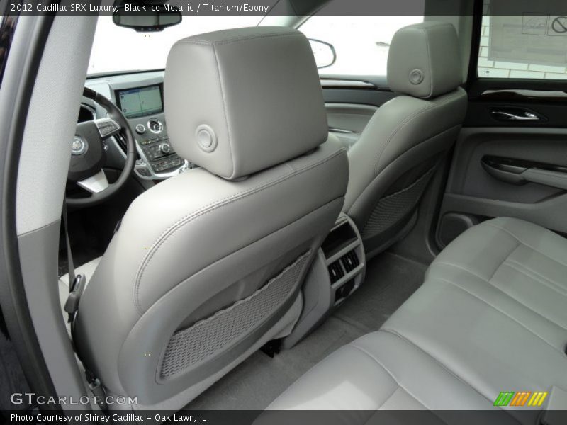 Black Ice Metallic / Titanium/Ebony 2012 Cadillac SRX Luxury