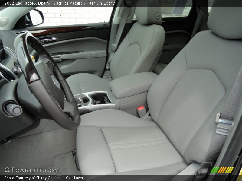 Black Ice Metallic / Titanium/Ebony 2012 Cadillac SRX Luxury