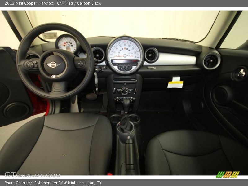 Chili Red / Carbon Black 2013 Mini Cooper Hardtop
