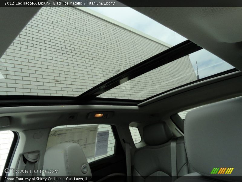 Black Ice Metallic / Titanium/Ebony 2012 Cadillac SRX Luxury