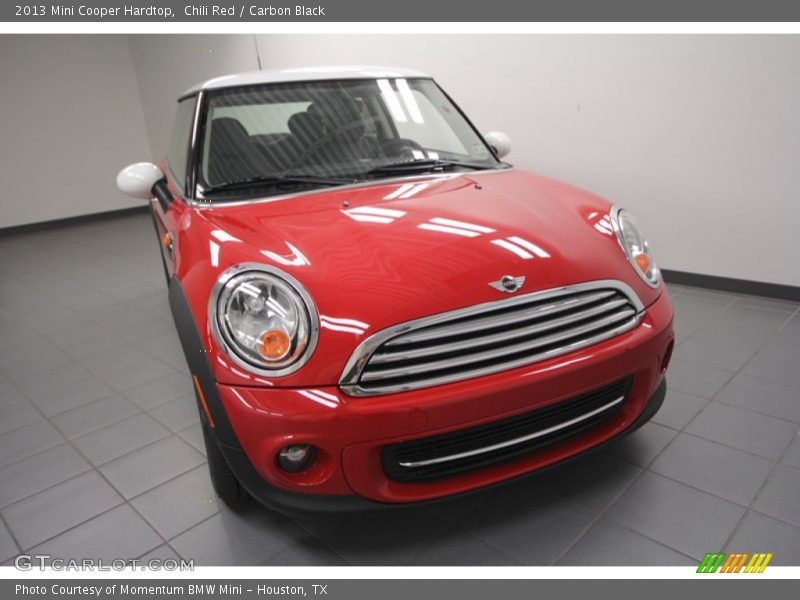 Chili Red / Carbon Black 2013 Mini Cooper Hardtop