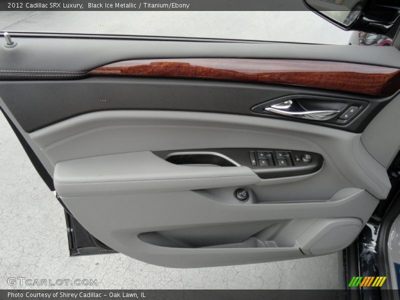 Black Ice Metallic / Titanium/Ebony 2012 Cadillac SRX Luxury