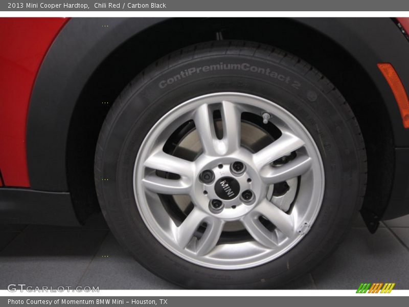 Chili Red / Carbon Black 2013 Mini Cooper Hardtop