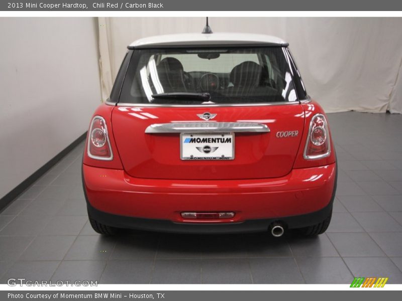 Chili Red / Carbon Black 2013 Mini Cooper Hardtop